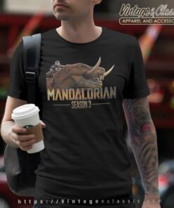Star Wars The Mandalorian Season 3 Logo T Shirt
