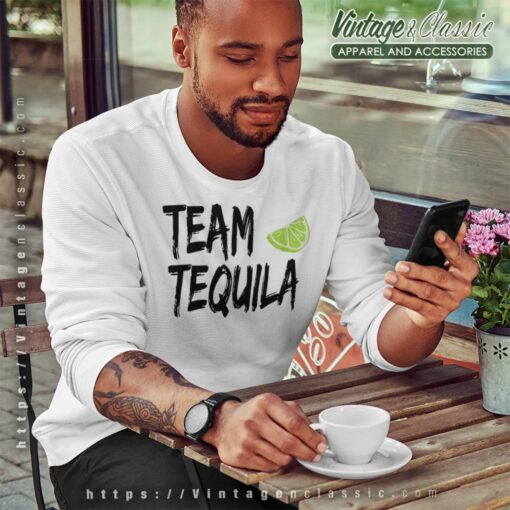 Team Tequila With Green Lime Shirt