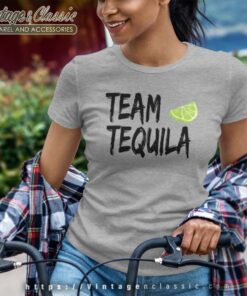 Team Tequila With Green Lime Women TShirt