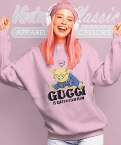 Teddy Bear X Gucci Equilibrium Sweatshirt