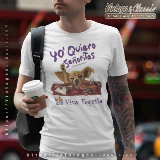 Tequila X Taco Bell Dog Shirt