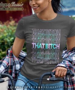 That Bitch Galaxy Font Lizzo Shirt Women TShirt
