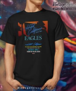 The Eagles Hotel California Concert Shirt 2023 US Tour Poster Tshirt