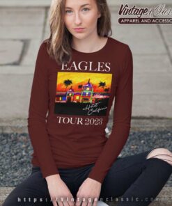 The Eagles Hotel California Tour 2023 Long Sleeve Tee