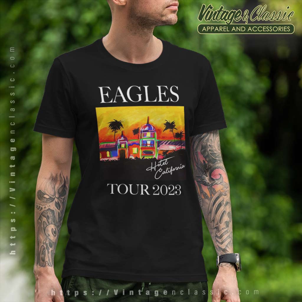 Eagles Band Tour 2023 Shirt, California Hotel Tour 2023 Eagles