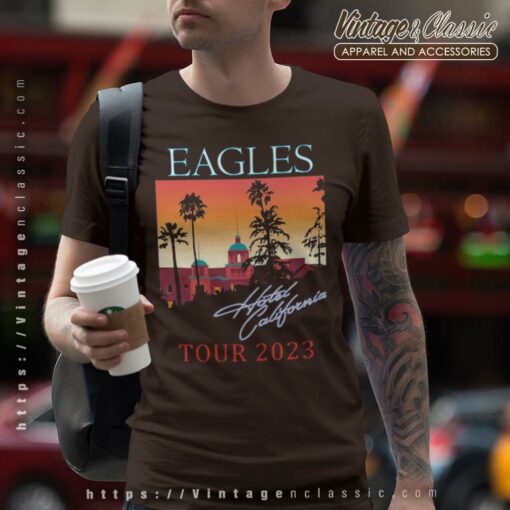 The Eagles Hotel California Tour 2023 Shirt