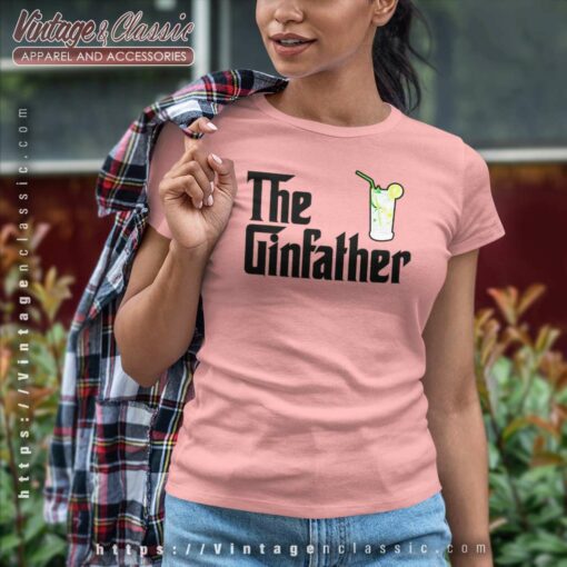 The Gin Father Godfather Inspired Shirt