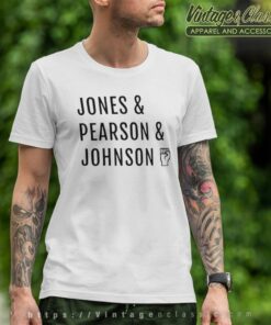 The Tennessee Three Jones Pearson Johnson Protest Black T Shirt