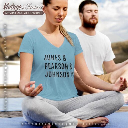 Three Jones Pearson Johnson Protest Shirt