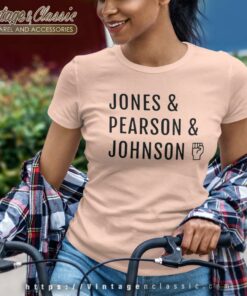 The Tennessee Three Jones Pearson Johnson Protest Black Women TShirt