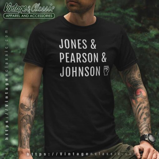 Three Jones Pearson Johnson Protest Shirt