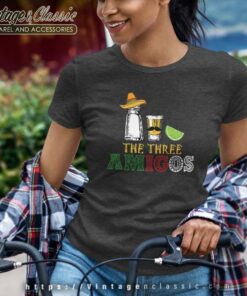 Three Amigos Salt Tequila Lime Women TShirt