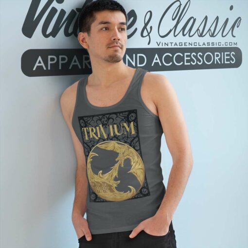 Trivium Gold Dragon Shirt