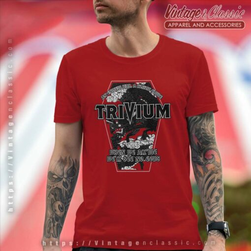 Trivium No Gods Black Shirt