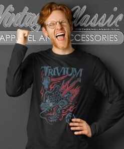 Trivium Screaming Dragon Color Shirt