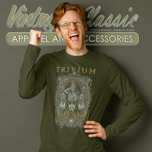 Trivium Skelly Frame Shirt