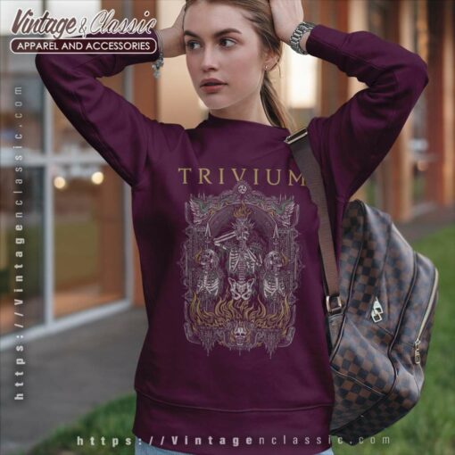 Trivium Skelly Frame Shirt