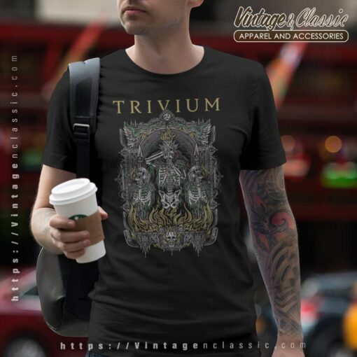 Trivium Skelly Frame Shirt