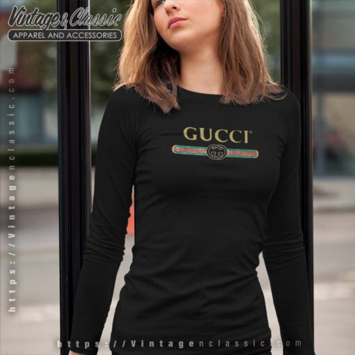 Vintage Classic Gucci Logo Shirt