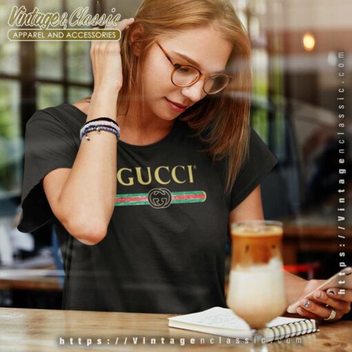 Vintage Classic Gucci Logo Shirt