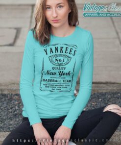 Whiskey New York Yankees Graphic Long Sleeve Tee