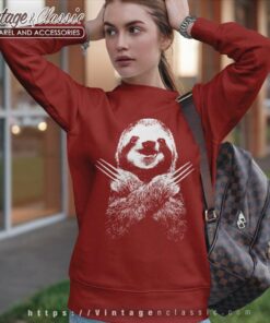 Wolversloth Wolverine Sloth Sweatshirt
