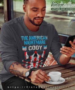 Wwe Cody Rhodes American Nightmare Sweatshirt