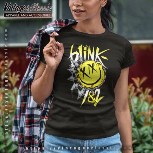 Blink 182 Logo The World Tour 2023 Shirt