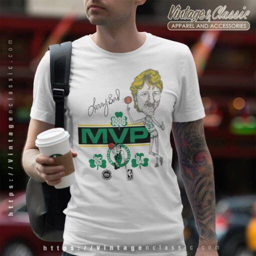 1986 Larry Bird Mvp Boston Celtics Shirt