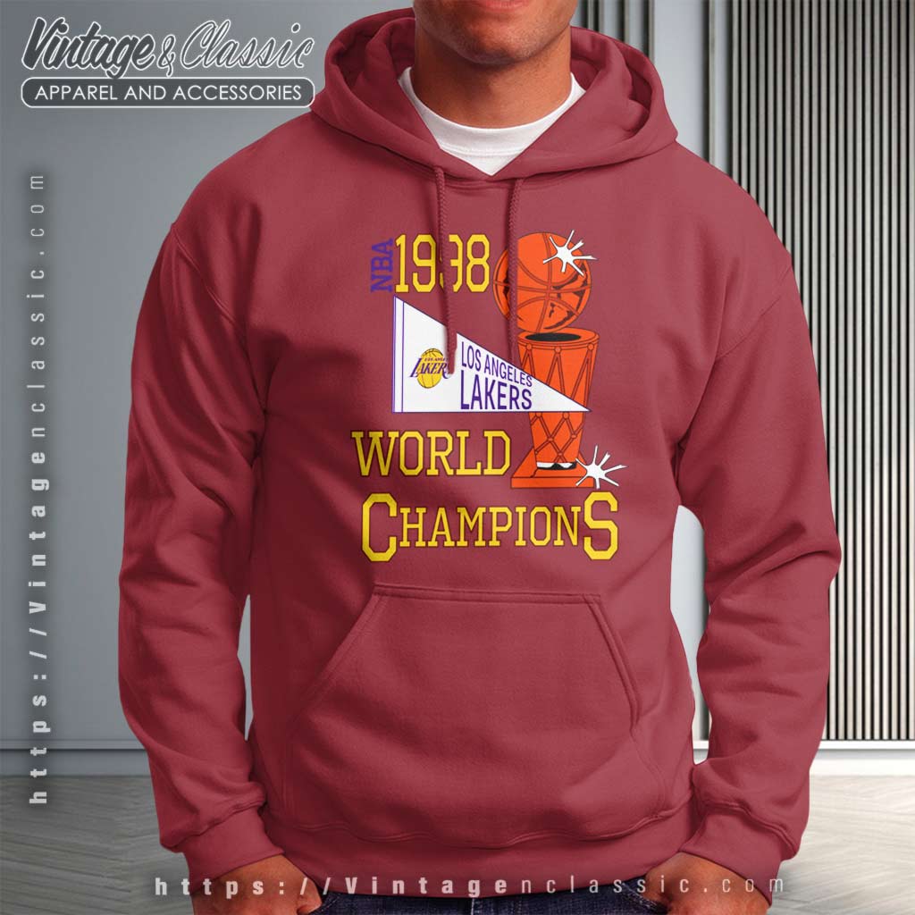 1988 Los Angeles Lakers World Champions Shirt - Vintagenclassic Tee