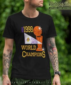 Rare Vintage La Lakers Vs Boston Celtics Shirt - High-Quality Printed Brand