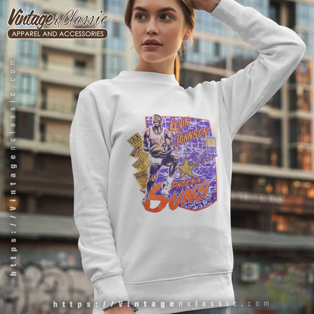 Phoenix Suns Fanatics Branded Buy Back Graphic Crew Sweatshirt - Womens
