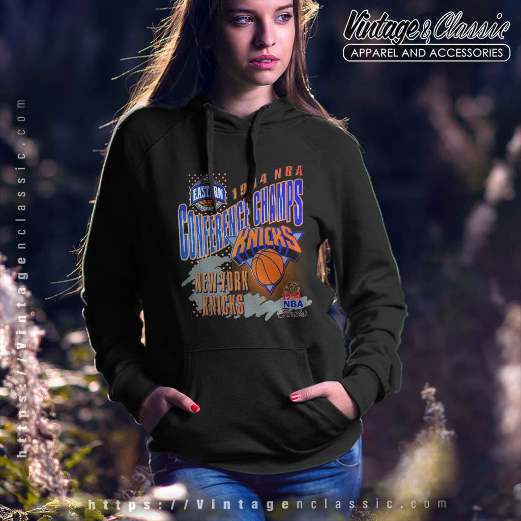 Vintage New York Knicks Hoodie Sweatshirt