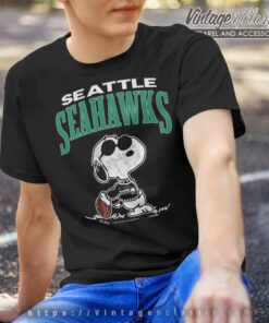 Snoopy Seattle Seahawks Nfl T Shirt