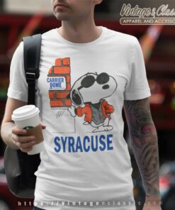 Snoopy Syracuse University T Shirt