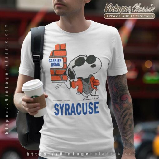Snoopy Syracuse University Shirt