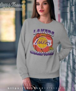 2000 Nba Finals Champions Lakers Sweatshirt