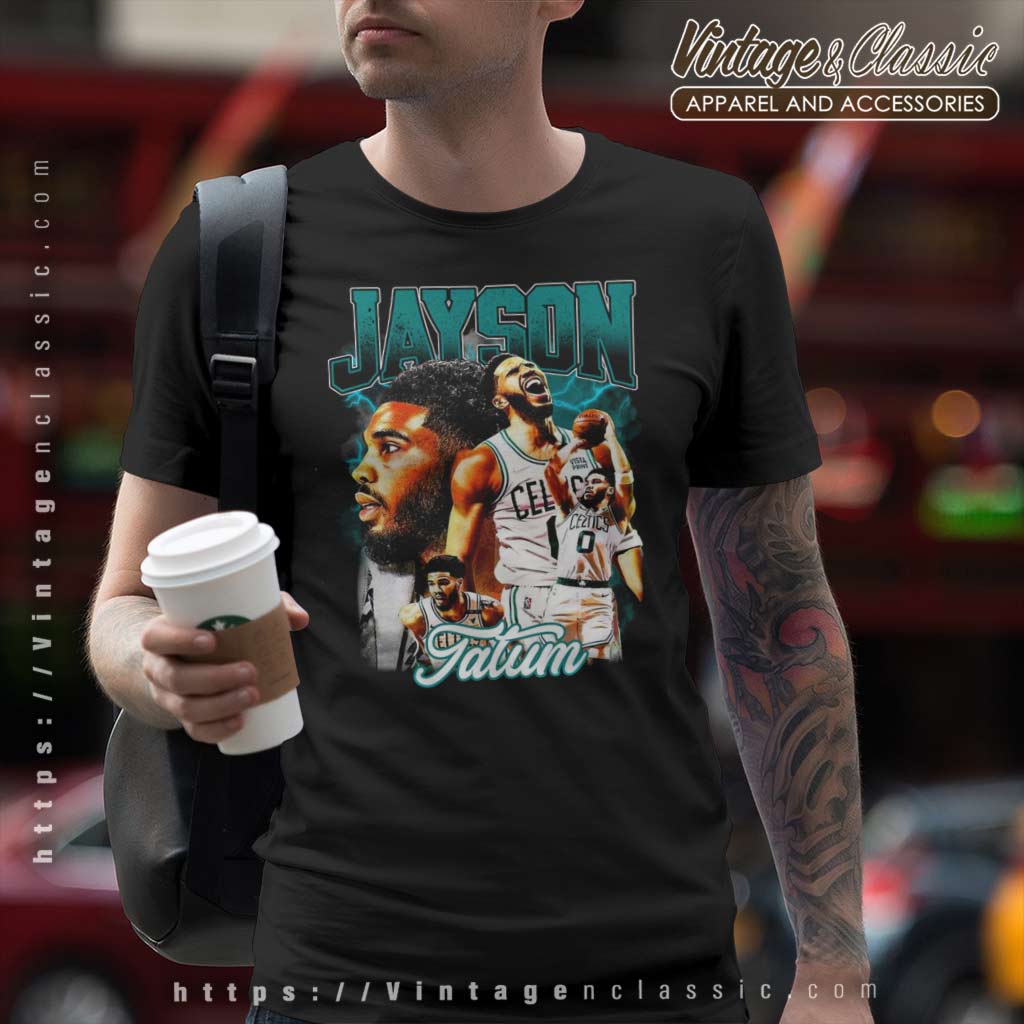 Retro NBA Boston Celtics Jayson Tatum Shirt - Shirt Low Price