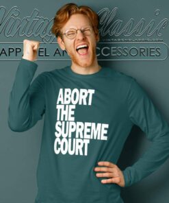 Abort The Supreme Court Hayley Williams Long Sleeve Tee