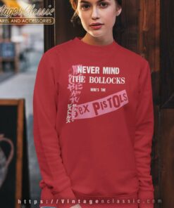 Album Never Mind The Bollocks Japan Sex Pistols Sweatshirt