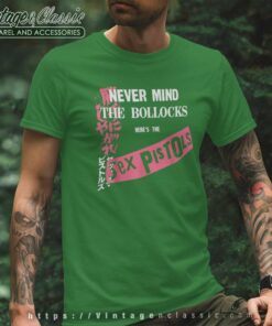 Album Never Mind The Bollocks Japan Sex Pistols T Shirt