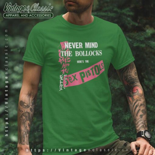 Album Never Mind The Bollocks Japan Sex Pistols Shirt