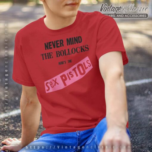 Album Never Mind The Bollocks Pink Sex Pistols Shirt