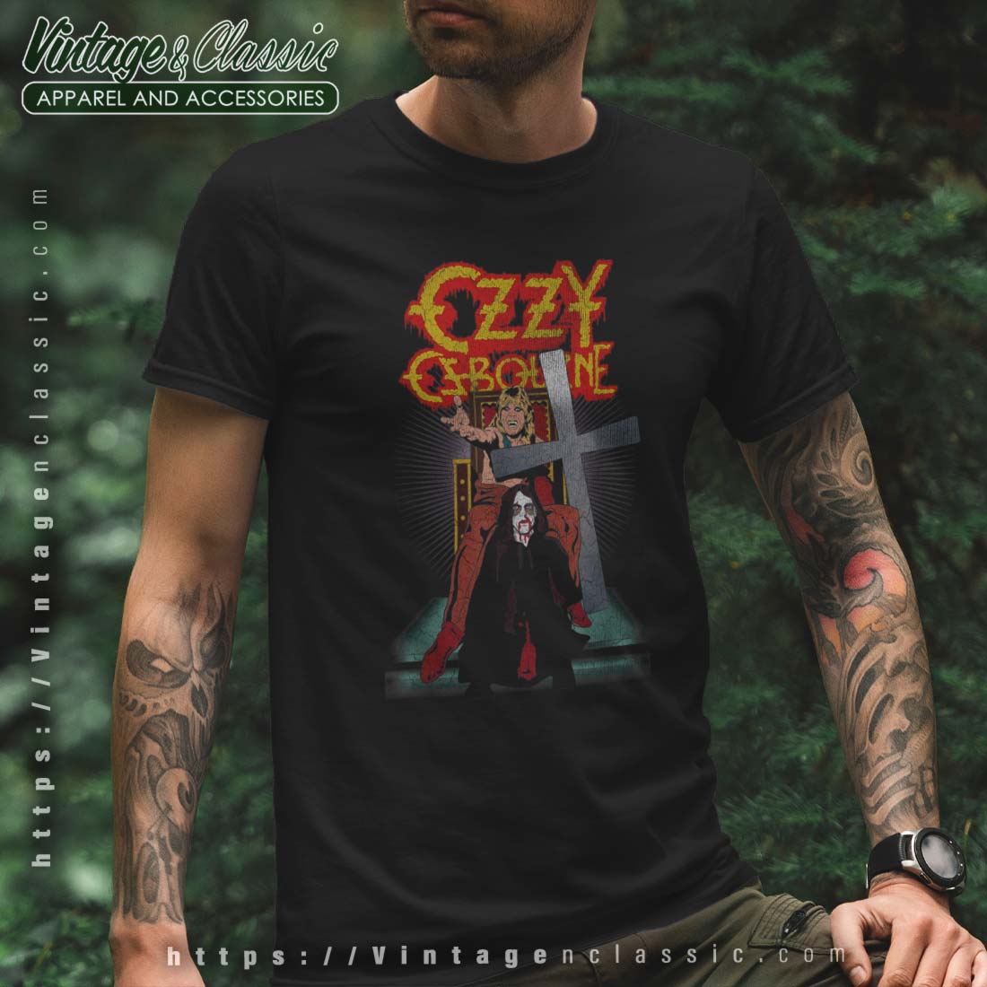 Album Speak Of The Devil Ozzy Osbourne Shirt - Vintagenclassic Tee