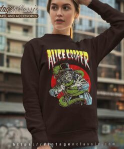 Alice Cooper Comic Book Shirt Sweatshirt