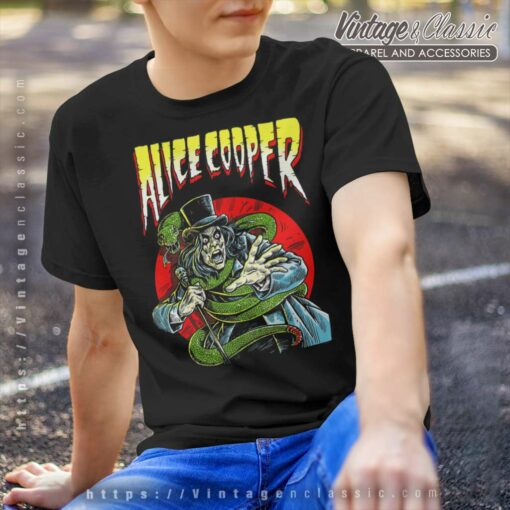 Alice Cooper Comic Book Shirt