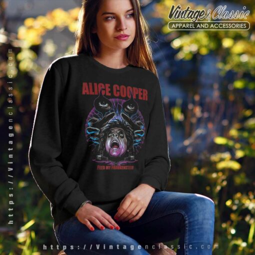 Alice Cooper Shirt Song Feed My Frankenstein