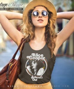Alice Cooper Shirt Song Schools Out Tank Top Racerback