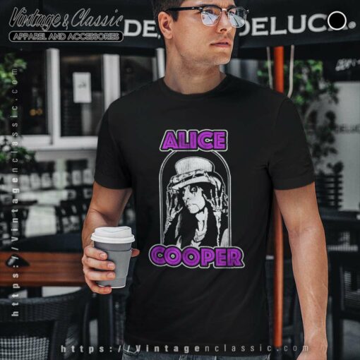 Alice Cooper Top Hat Shirt