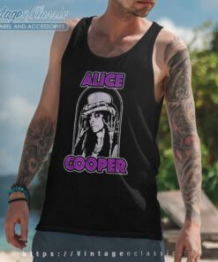 Alice Cooper Top Hat Shirt Tank Top Racerback 1